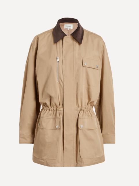 FRAME The Twill Safari Jacket