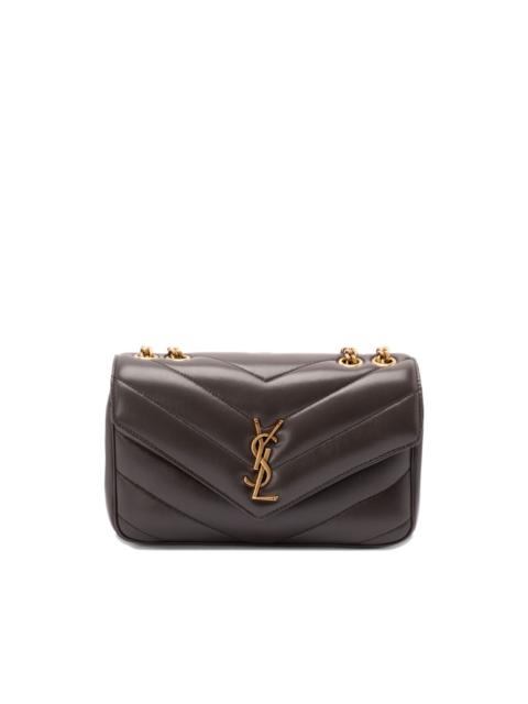 SAINT LAURENT Loulou small chevron chain shoulder bag