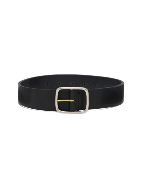 UNDERCOVER Black Leather Belt