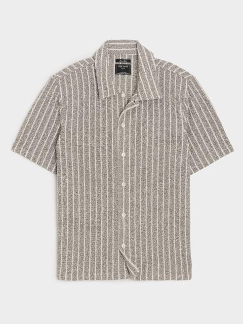 TODD SNYDER Italian Bouclé Cabana Shirt