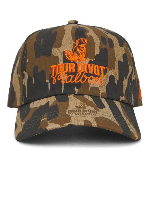 malbon Tour Divot Camo Snapback Hat