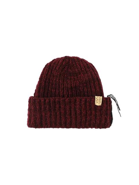 visvim KNIT CAP N.D. BURGUNDY