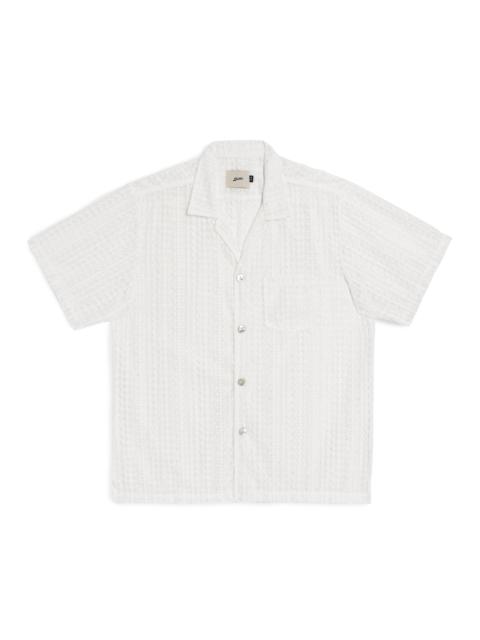 Bather White Gonzo Lace Camp Shirt