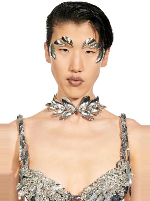 AREA CRYSTAL MUSSEL CHOKER