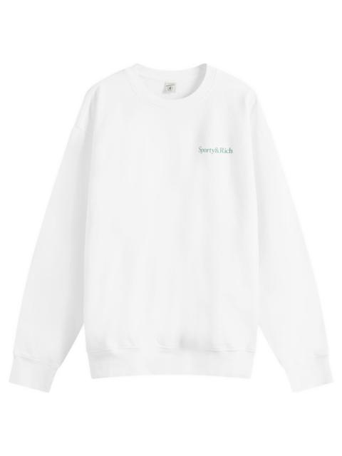 Sporty & Rich Sporty & Rich Drink More Water Sweatshirt