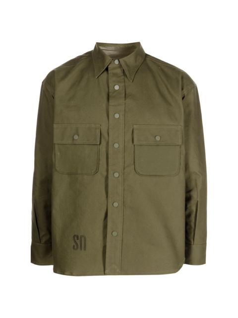 Readymade logo-print cargo shirt