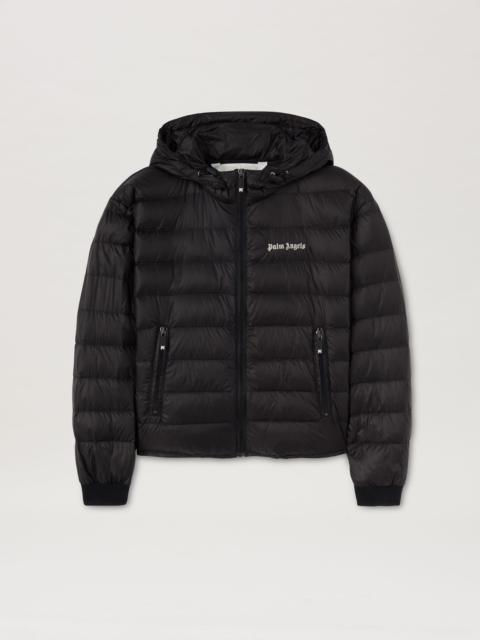 Palm Angels Logo Hooded Down Jacket