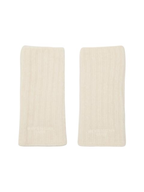 Givenchy Off-White Alpaca Mittens