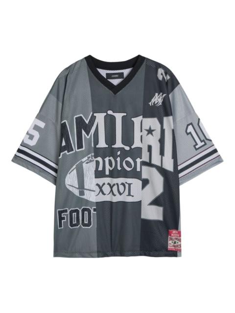 AMIRI graphic-print V-neck T-shirt