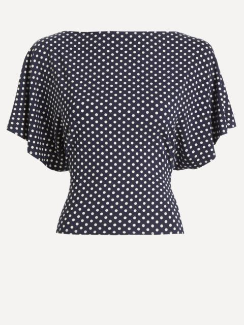 Reformation Avery Dream Dot Knit Top