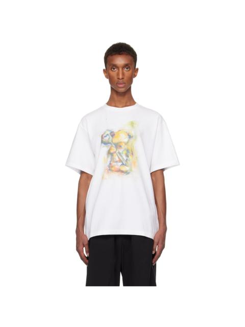 We11done White Teddy Bear T-shirt