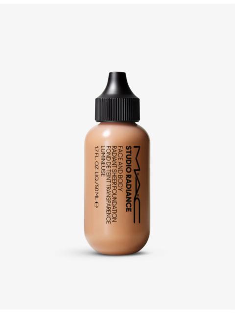 MAC Cosmetics Studio Radiance Face and Body Radiant Sheer foundation 50ml
