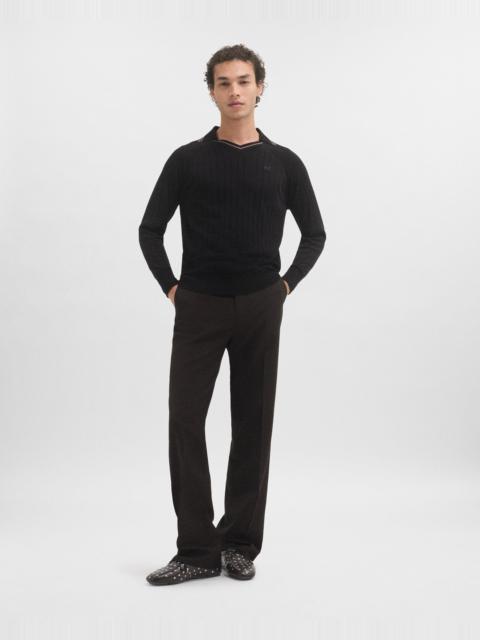 WALES BONNER Roots Polo Shirt