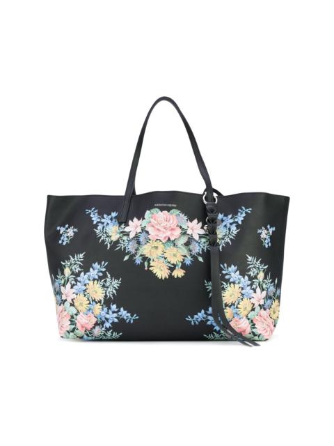 Alexander McQueen floral tote bag