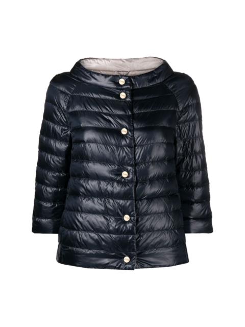 reversible quilted jacket