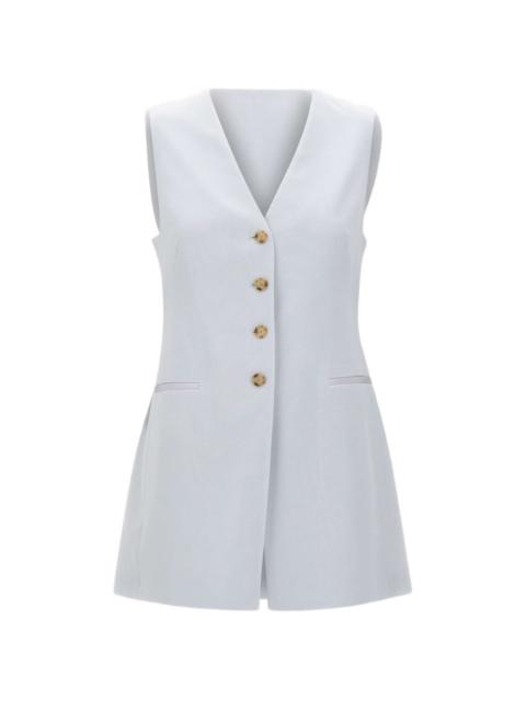BOSS V-neck button waistcoat