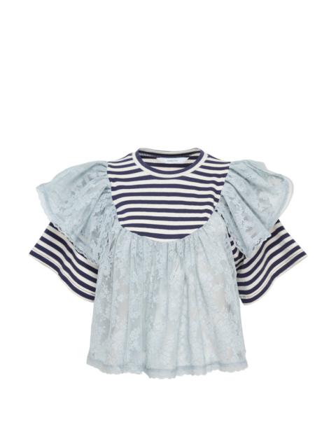 pushBUTTON Voluminous Sleeveless Shirt