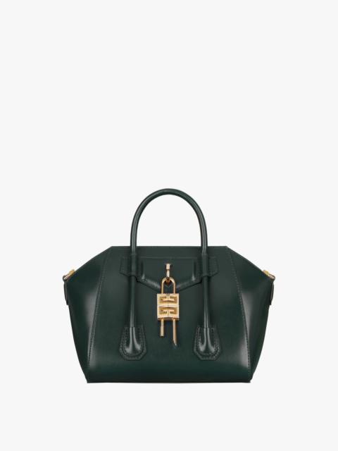 Givenchy MINI ANTIGONA LOCK BAG IN BOX LEATHER