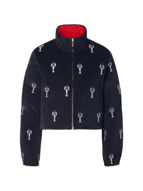 Thom Browne lobster-stitch reversible jacket