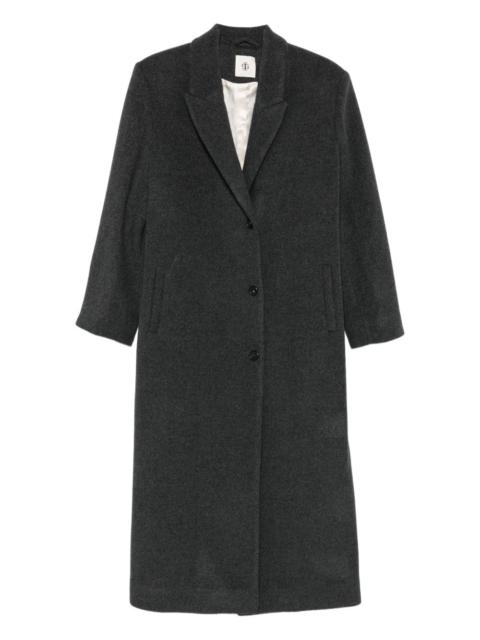The Garment single-breasted felted coat