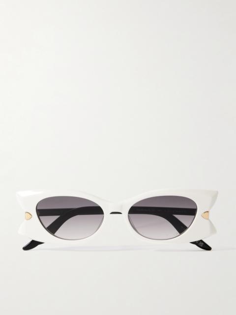 Dior Diorbutterfly S2i Cat-eye Acetate Sunglasses