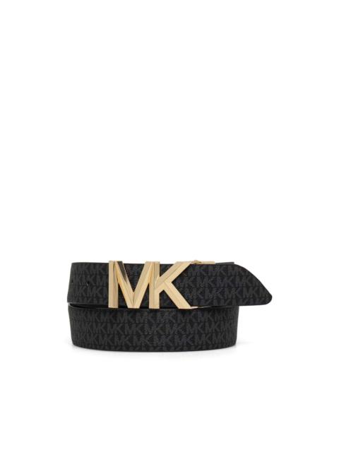 MICHAEL KORS monogrammed leather belt
