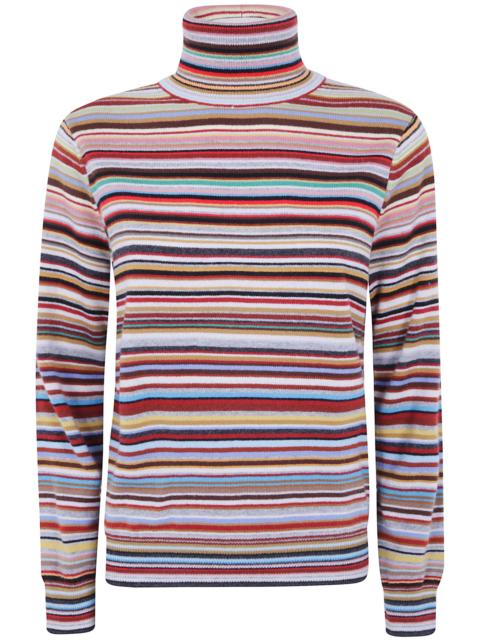 Paul Smith Roll-Neck Knitted Sweater
