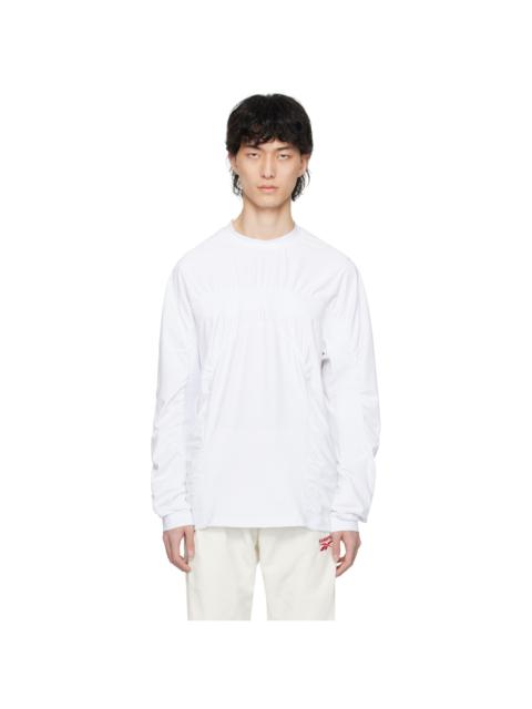 Kanghyuk White Reebok Edition Long Sleeve T-Shirt