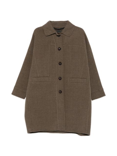 Max Mara Apotema pocket button coat