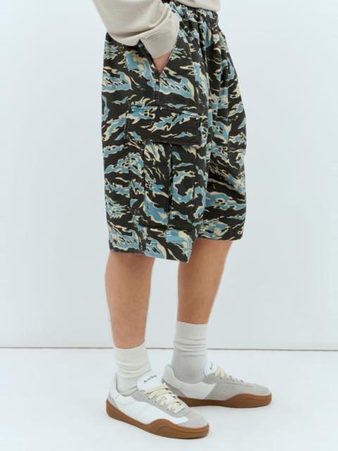 Printed Ripstop Shorts