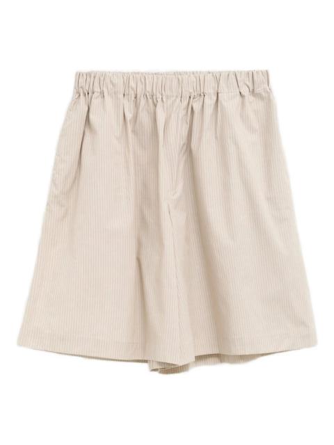 BASERANGE Baserange Claude Striped Elasticated Shorts
