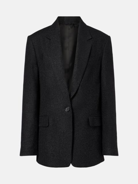 TOTEME Wool-blend flannel blazer