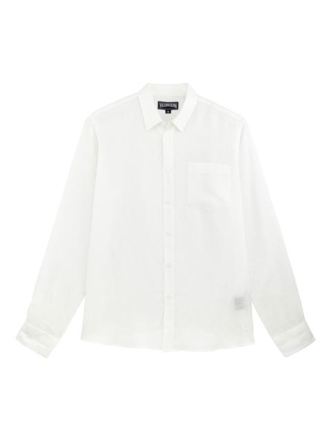 Vilebrequin Men Linen Shirt Solid