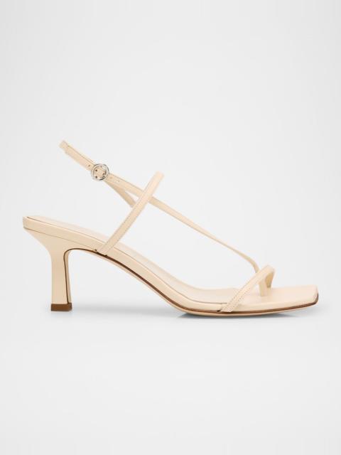 Aeyde Elise Leather Mule Sandals