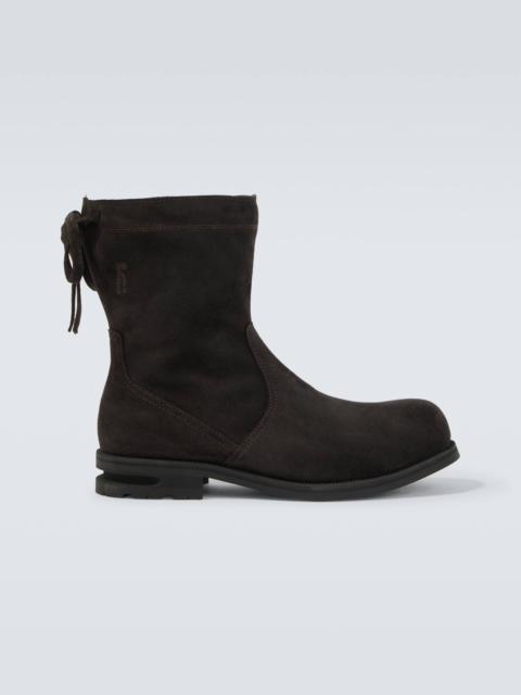Kiko Kostadinov Farkas suede ankle boots