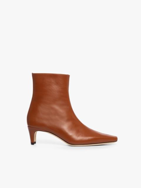 STAUD WALLY ANKLE BOOT TAN