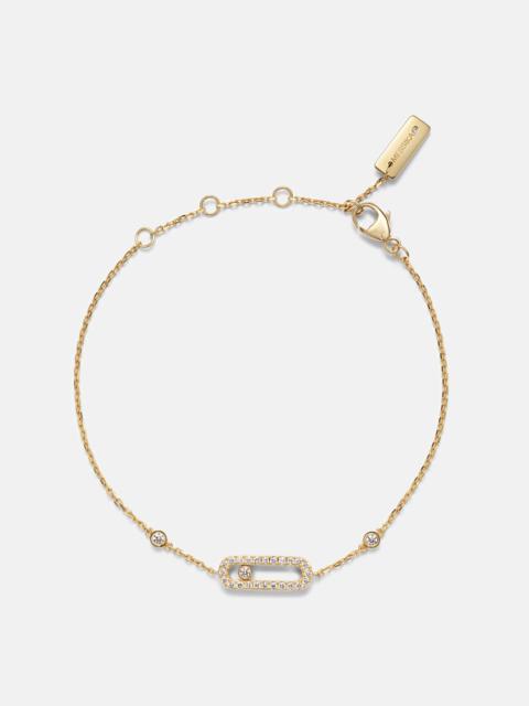 MESSIKA Move Uno 18kt gold bracelet with diamonds