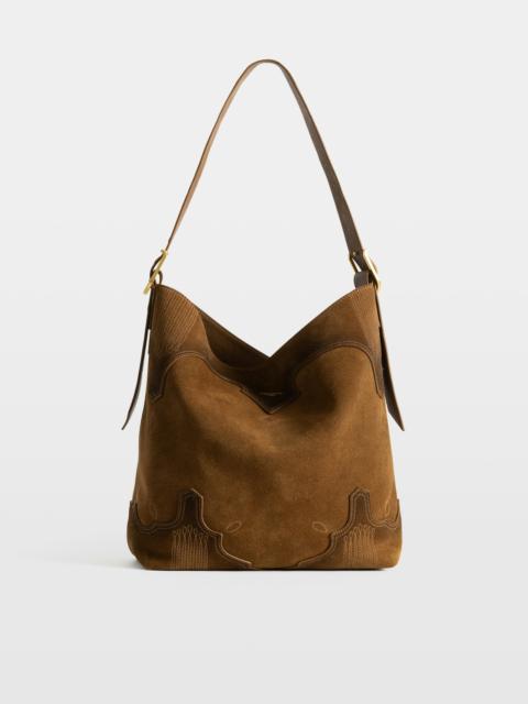 Zadig & Voltaire Jane Hobo Western Used Bag