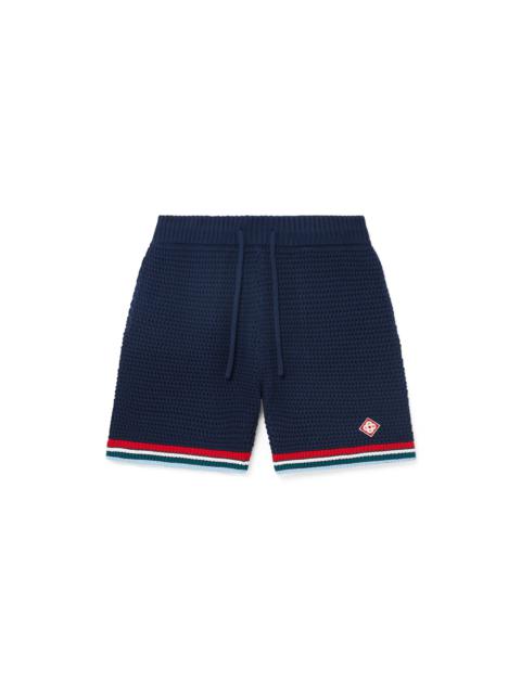 CASABLANCA Gothic Crochet Shorts | Casablanca Paris