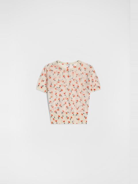 Jil Sander Cotton Blend Printed T-Shirt