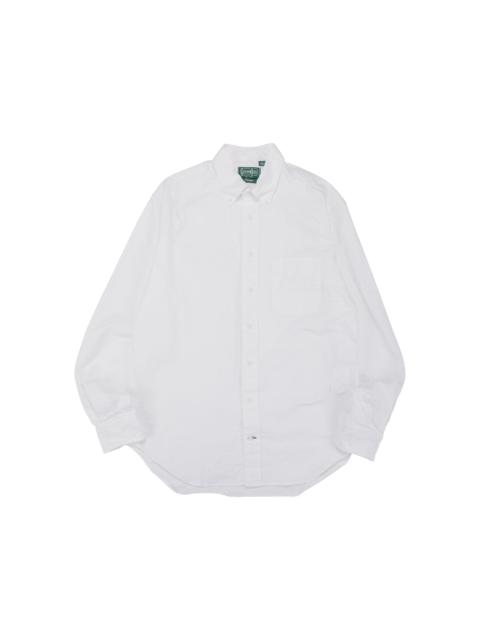 Gitman Vintage USA Woven 4.5oz White Poplin Shirt