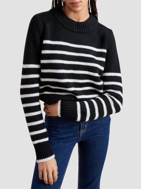 LA LIGNE Women's Mini Marin Sweater - Black Cream