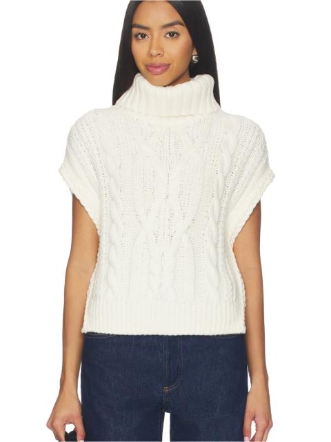 525 america Angelica Cable Trim High-Low Vest