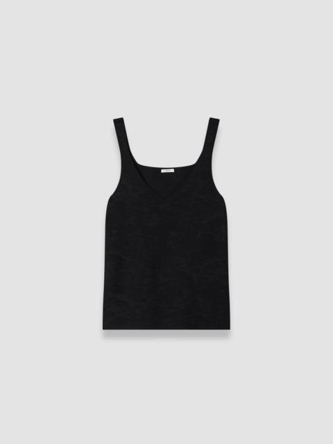 JOSEPH Joann Leopard Jacquard Milano Tank Top
