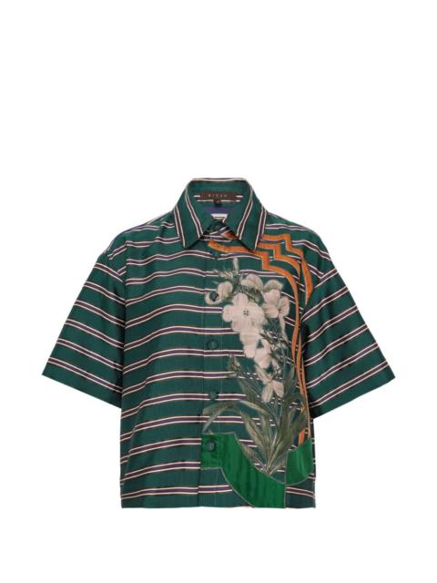 BIYAN striped shirt