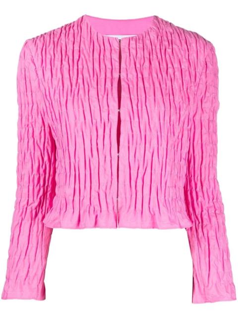 MSGM ruffle-detail blouse
