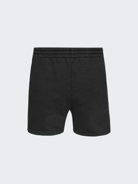 Off-White Bookish Laundry Summer Sweat Shorts Black