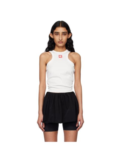 Kijun Off-White Patch Tank Top