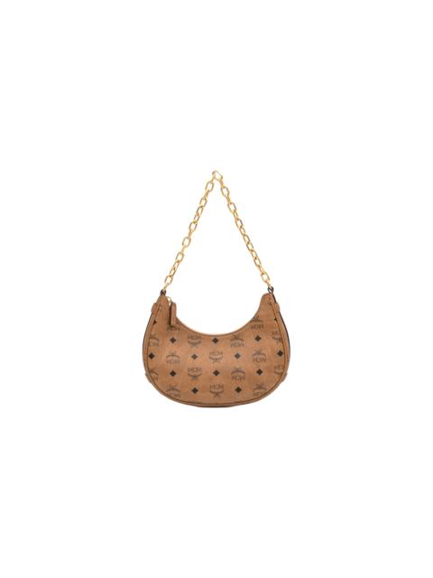 MCM Aren Vi Hobo Bag "COGNAC - Small" MWHFATA02 COGNAC