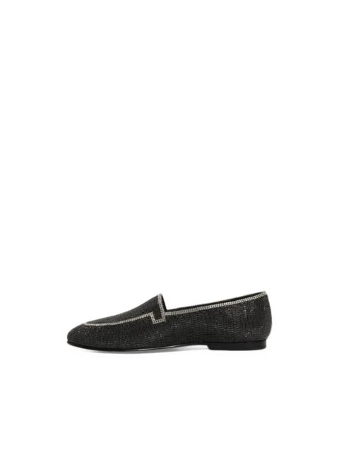 Dolce & Gabbana crystal-embellished loafers